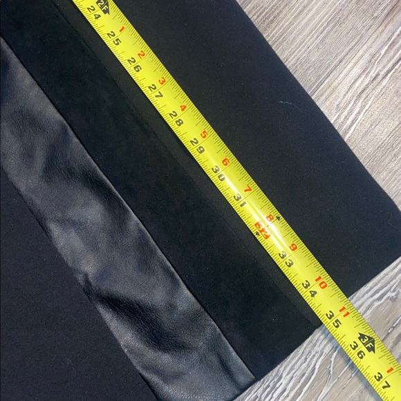 NWOT CALVIN KLEIN Leather Detail Sheath Dress 6 - Picture 7 of 9